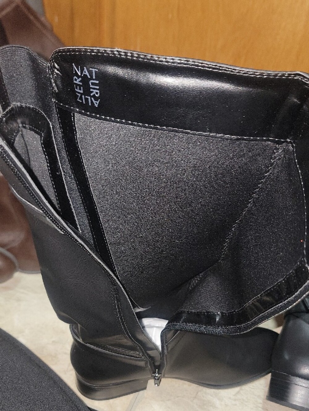 Naturalizer Sahara Riding Boots Black Size 11M - Picture 12 of 12